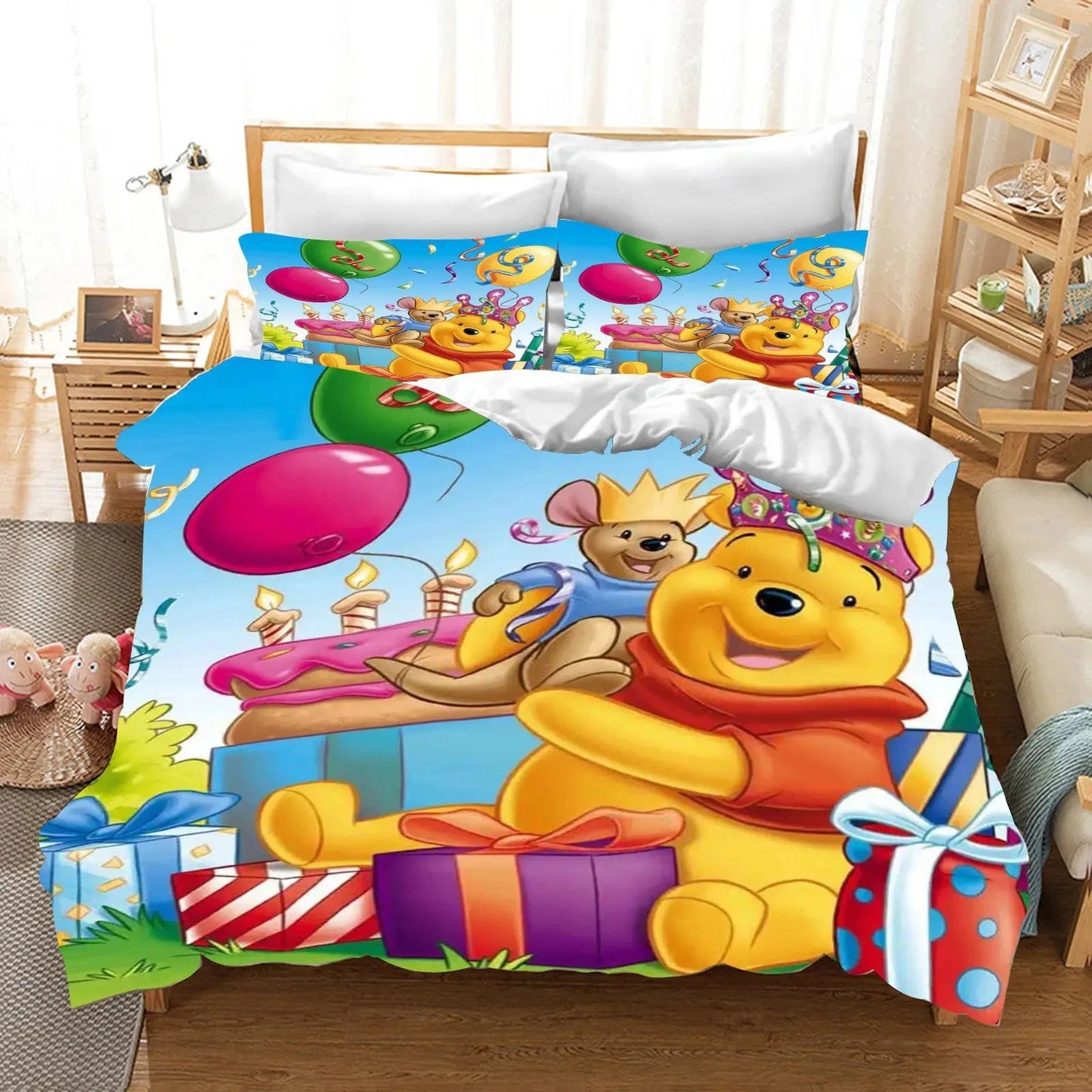 Canvanation 7 / 200x200cm Housse De Couette - Winnie L'Ourson