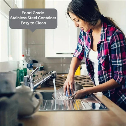 Canvanation Lunch Box Électrique Portable 2-en-1 – Chauffage Rapide & Polyvalent