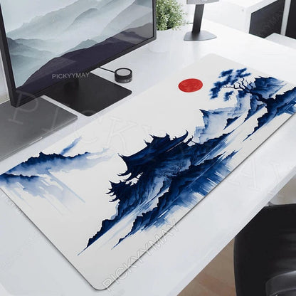 Canvanation WA00111 (12) / 900x400x4mm Tapis De Souris - Paysage Encre Japon