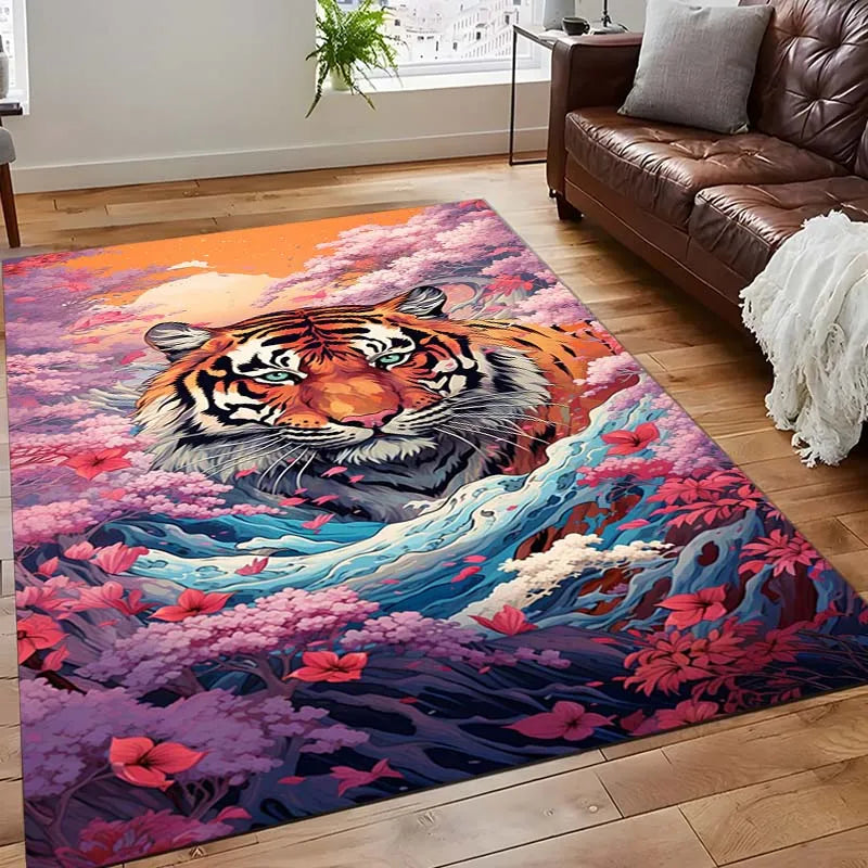 Tapis De Chambre Tigre