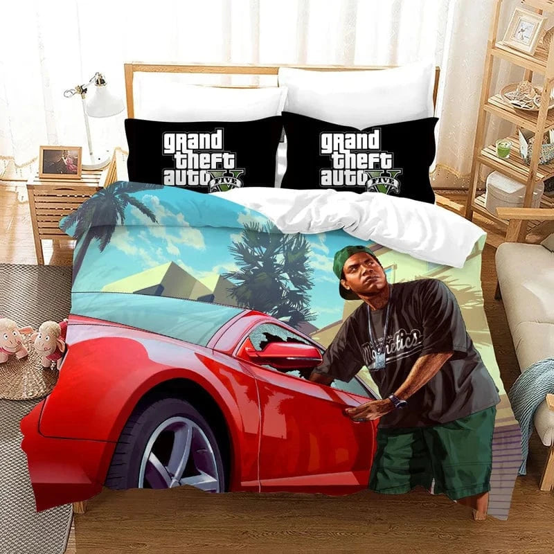 Canvanation Housse De Couette - Game GTA V, Grand Theft Auto 5