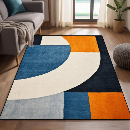 Canvanation XD19-flannel9 / 120x160cm 47x63in Tapis De Salon - Moderne Motif Géométrique Wilton