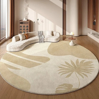 Canvanation WR1984-YD / Diameter  280cm Tapis rectangulaire géométrique – Style minimaliste