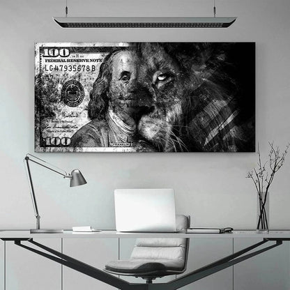 Canvanation Affiche Pop Art Picsou Billet De Banque