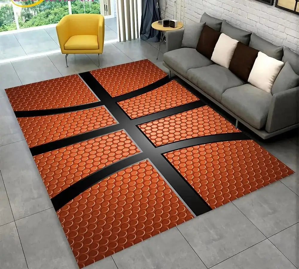 Canvanation 17 / 40x60cm Tapis De Chambre - Terrain De Basketball