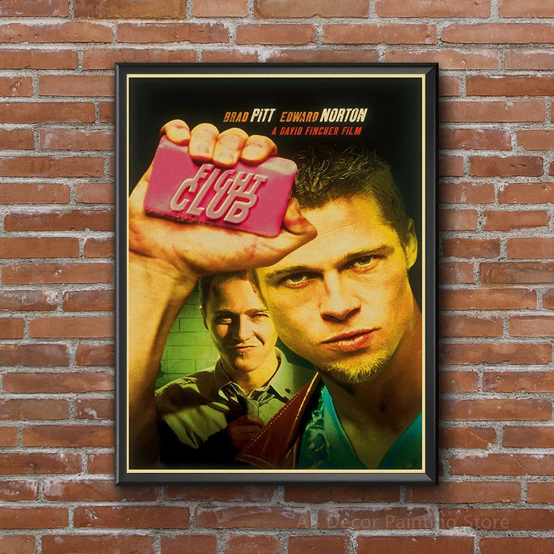 Poster Film Vintage Fight Club