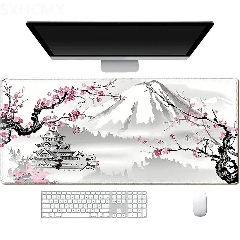 Canvanation 900x400x3mm Tapis De Souris - Sakura Japon Cerisier