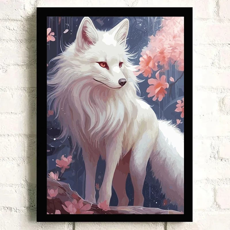 Poster Japonais  Fox Kitsune