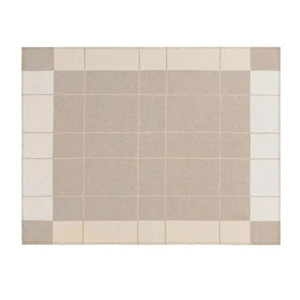 Canvanation Blanket-6 / 43x43cm Plaid en Maille Style Européen en Cachemire Synthétique – Anti-Boulochage