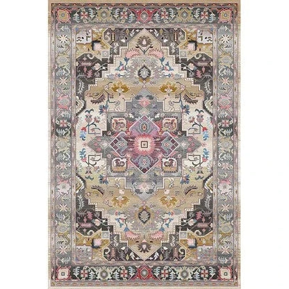 Canvanation Lint-free16 / 80x160cm 31.5x63in Tapis Berbère rectangulaire rétro moderne – Impression 3D, antidérapant & absorbant