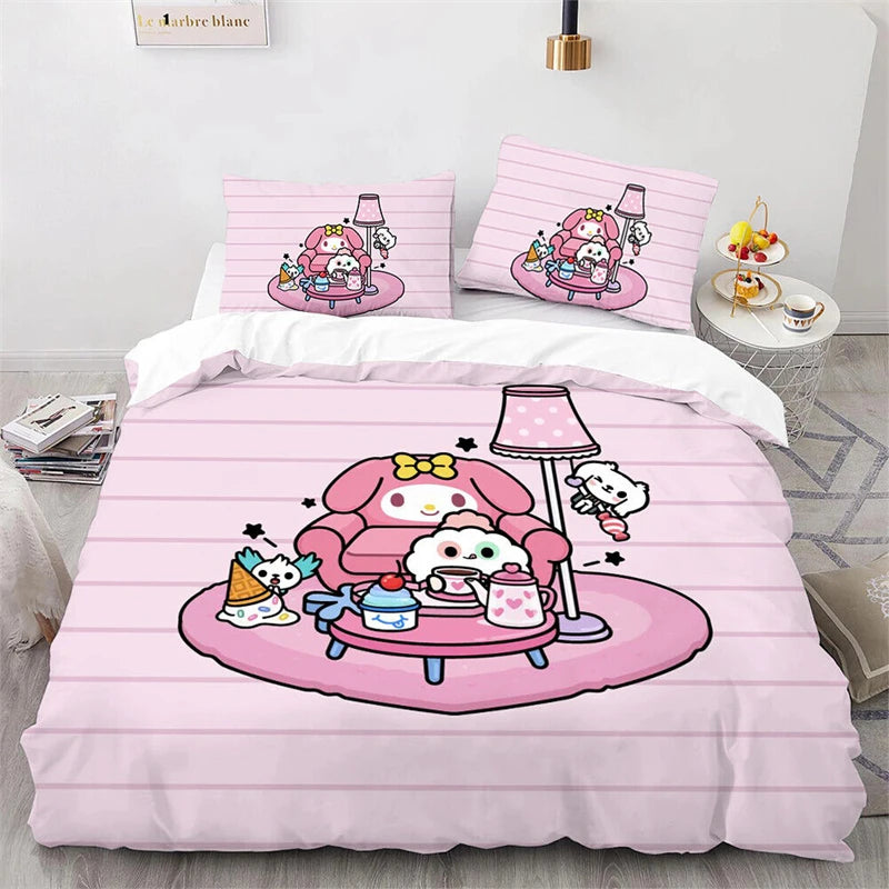 Housse De Couette - Kawai Hello Kitty