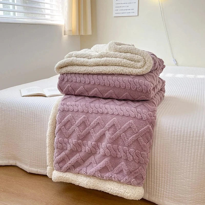 Canvanation Violet / 120x200cm Couverture Super Douce