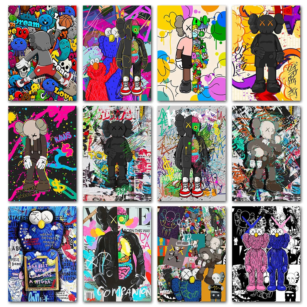 Affiche Abstrait Karl Wars
