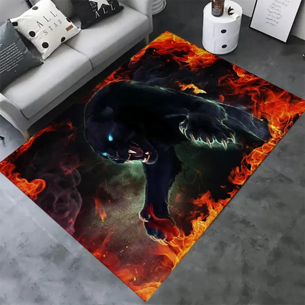 Tapis De Chambre - Panther Noir