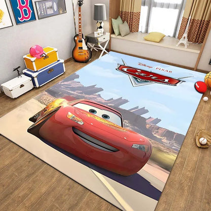 Tapis De Chambre - Cars Lightning Mcqueen