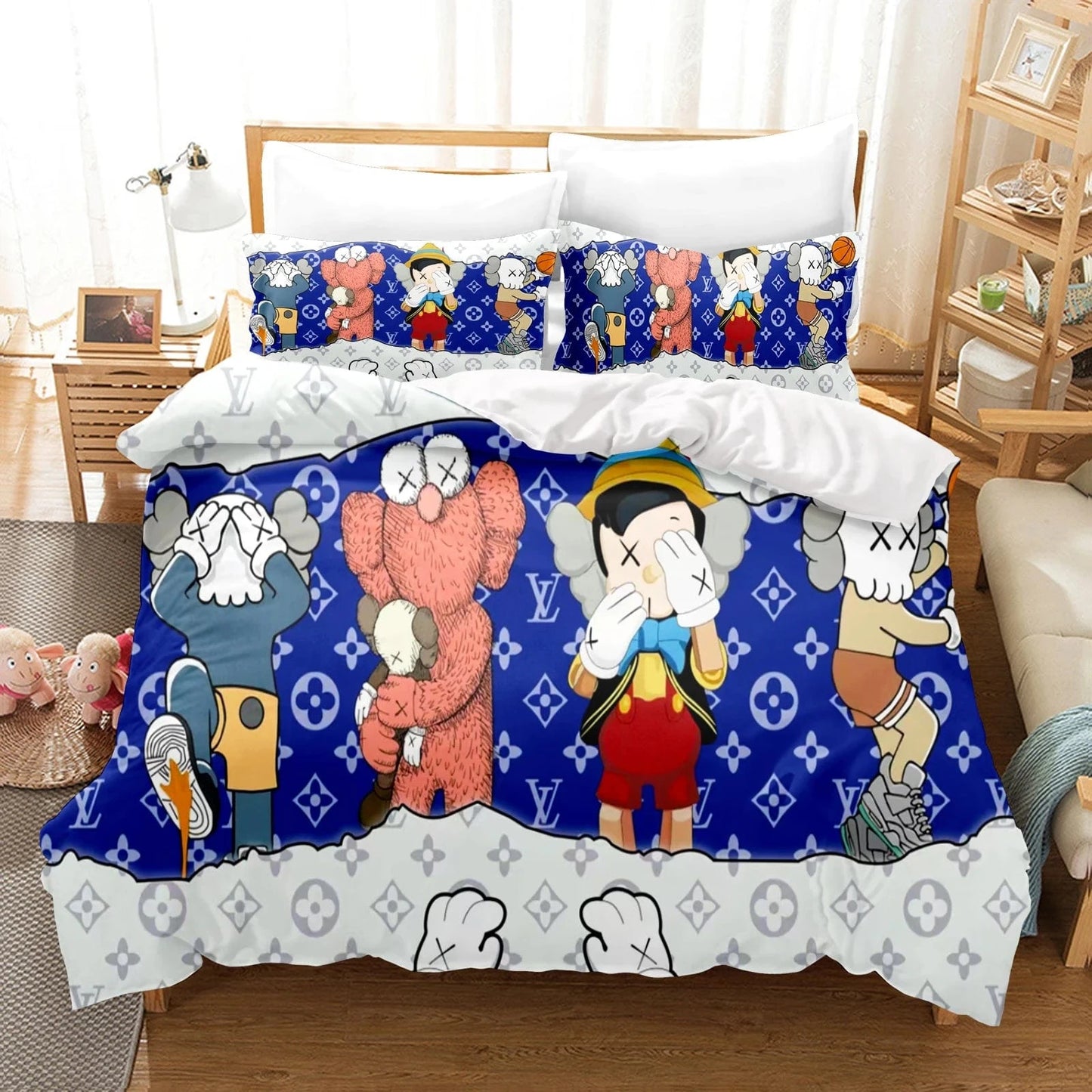 Canvanation 7 / 155X220cm / CHINA Housse De Couette - Sesame Street
