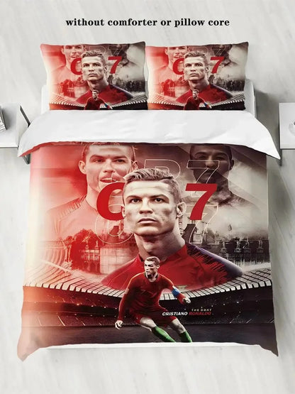 Canvanation 1 / 135x200cm Housse De Couette - Foot Christiano Ronaldo