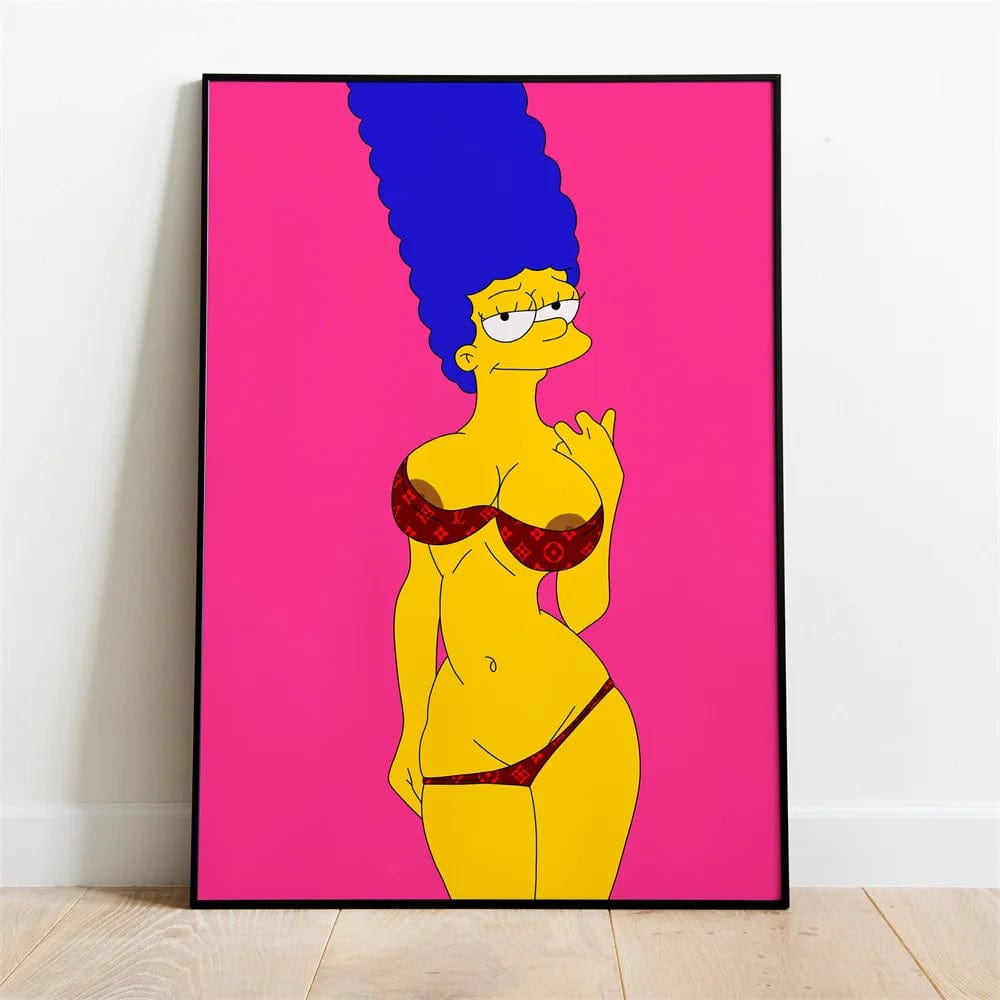 Canvanation TP3466-5 / 50x75cm Poster Simpson Pop Art Nue