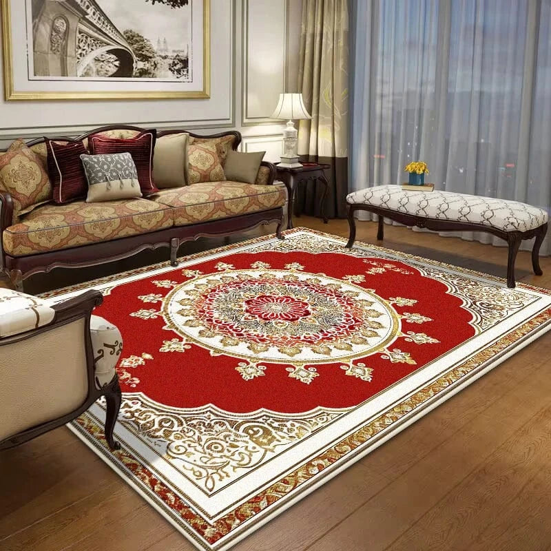 Canvanation Perse Rouge De Luxe / 180x280cm 71x110in Tapis De Salon - Perse Rouge De Luxe
