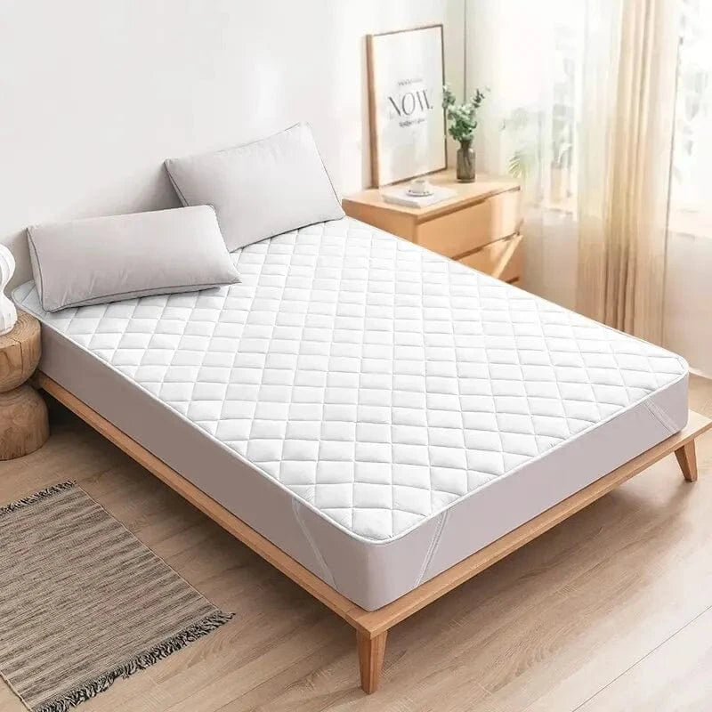 Canvanation Blanc / 90x200cm Protêge Matelas - Léna