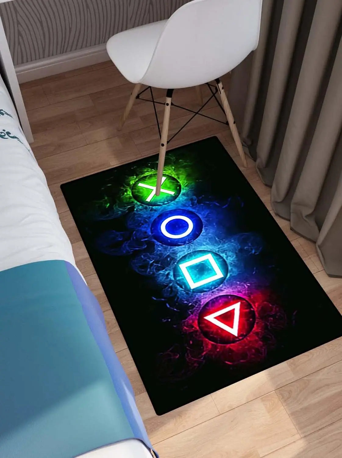 Tapis De Chambre Gamer Manette