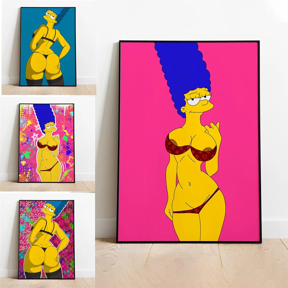 Canvanation Poster Simpson Pop Art Nue