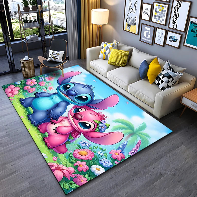 Tapis De Chambre - Disney Stitch 3D