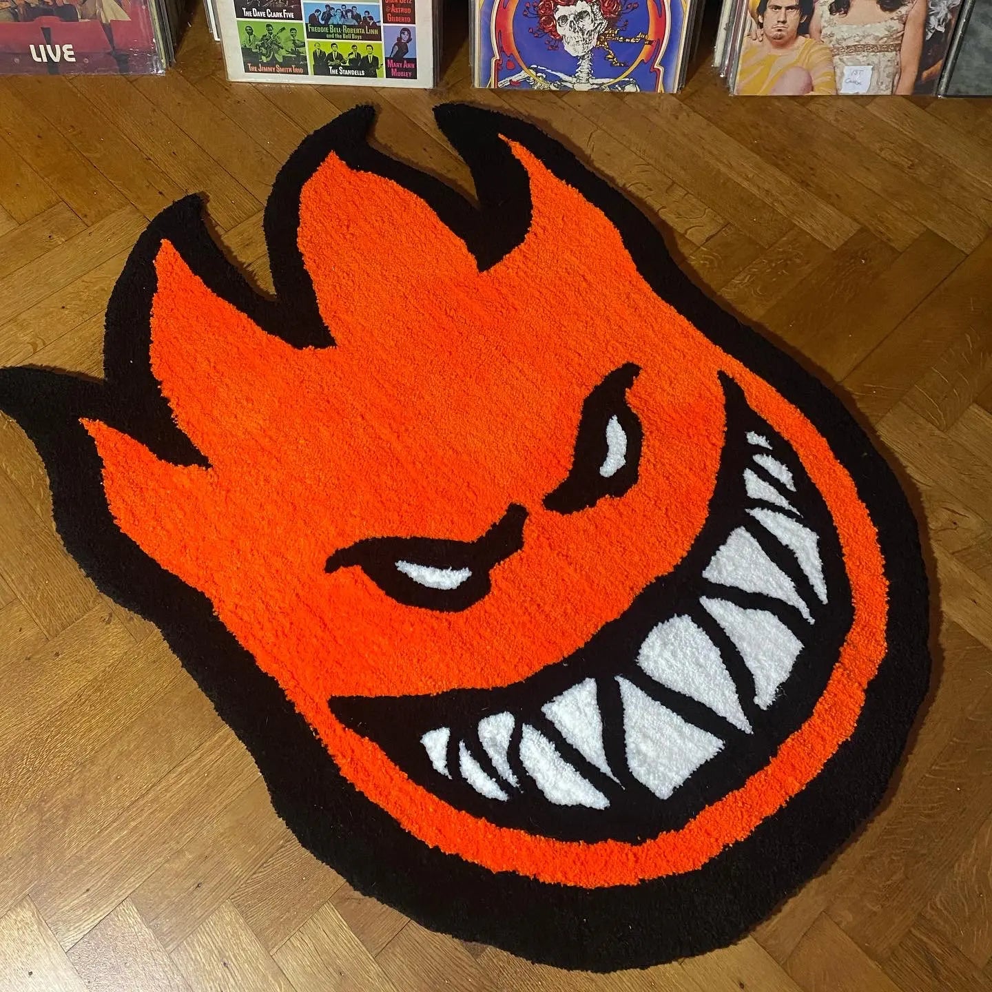 Canvanation 60X46CM Tapis De Chambre - Tête De Feu
