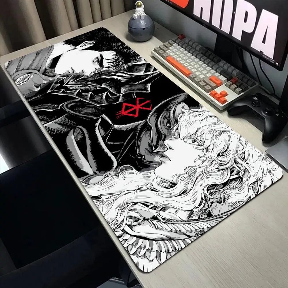 Canvanation BLACK-7 / 900x400x3mm Tapis De Souris - Manga Anime