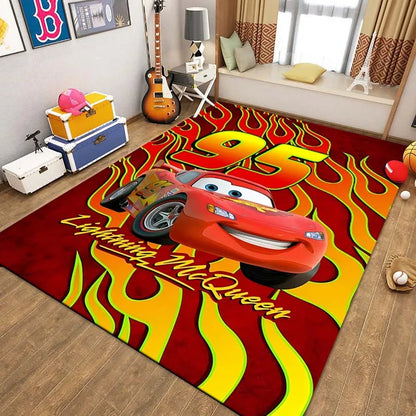 Tapis De Chambre - Cars Lightning Mcqueen