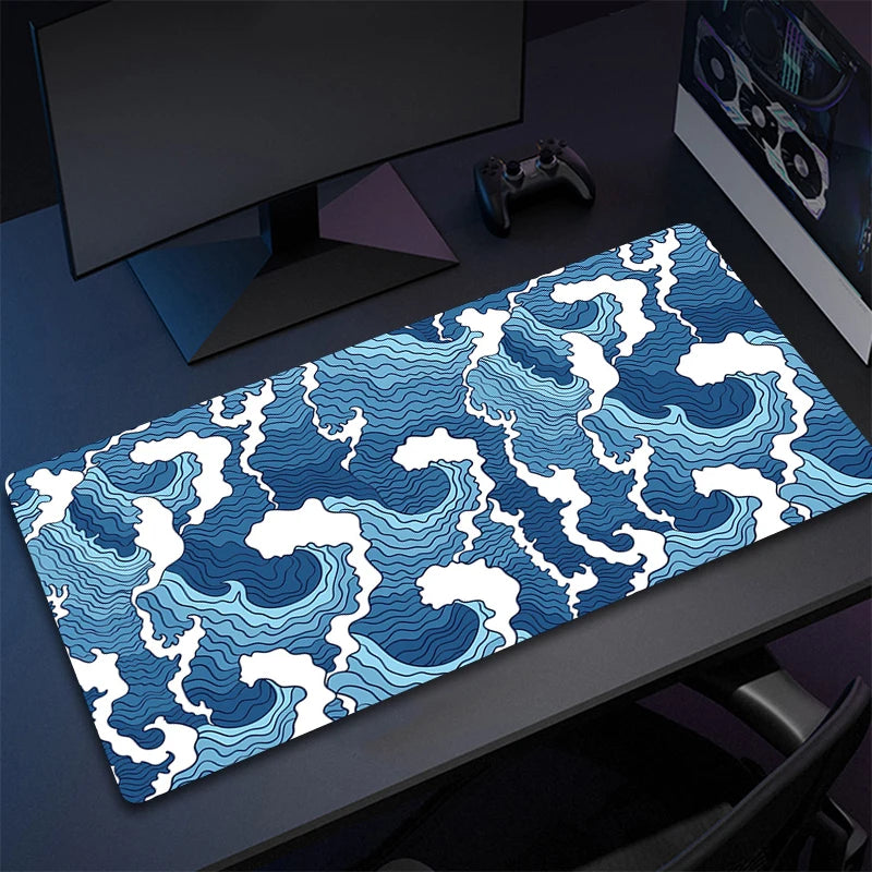 Tapis De Souris - Paysage Vague Japonaise