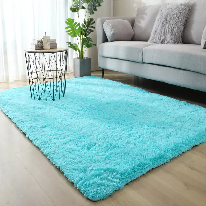Canvanation Bleu / 120x200cm 47x79inch Tapis De chambre - Motif uni
