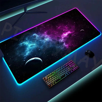 Canvanation SPA001 (29) / 400x900x3mm Tapis De Souris - Univers RGB Gaming