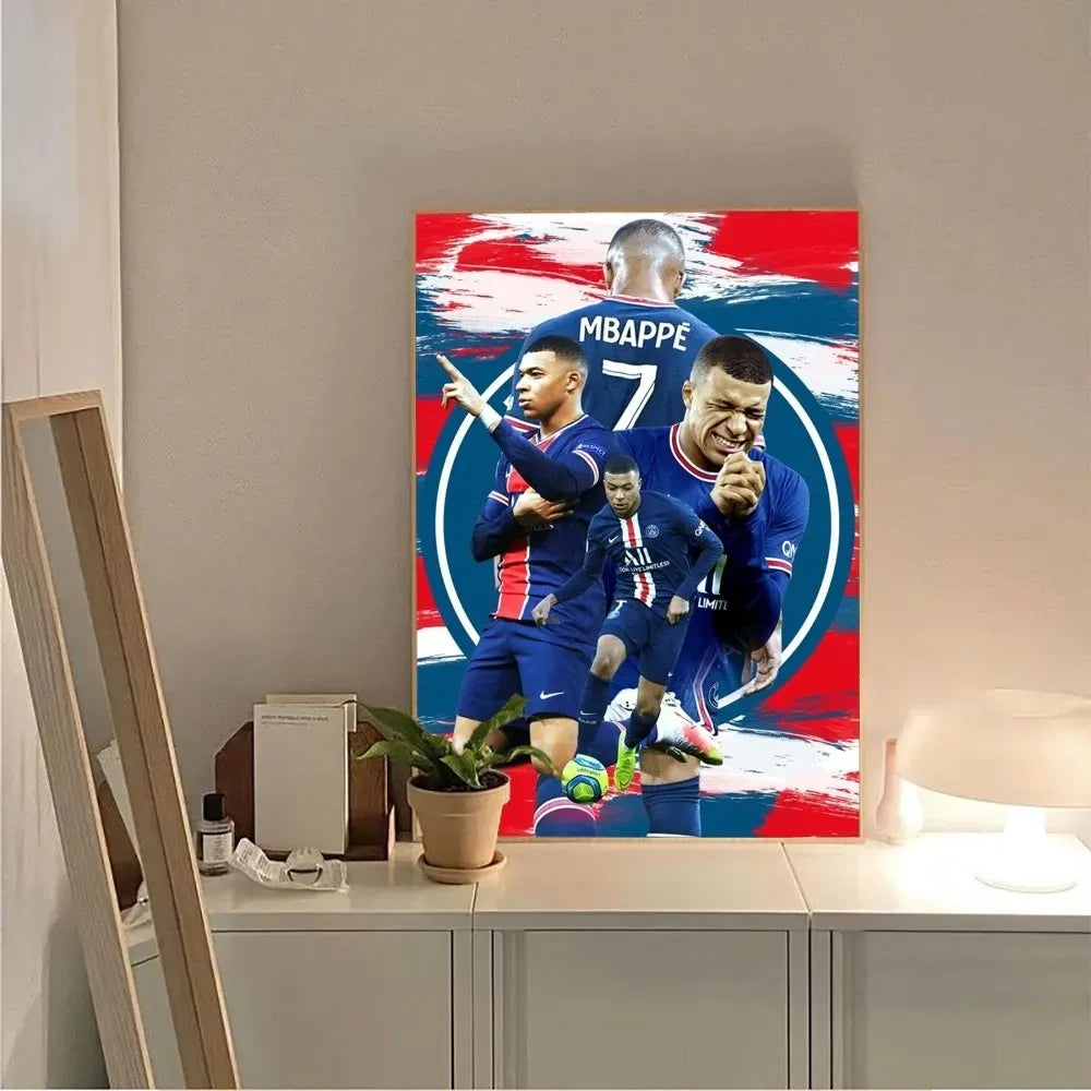 Affiche Kylian Football Mbappé