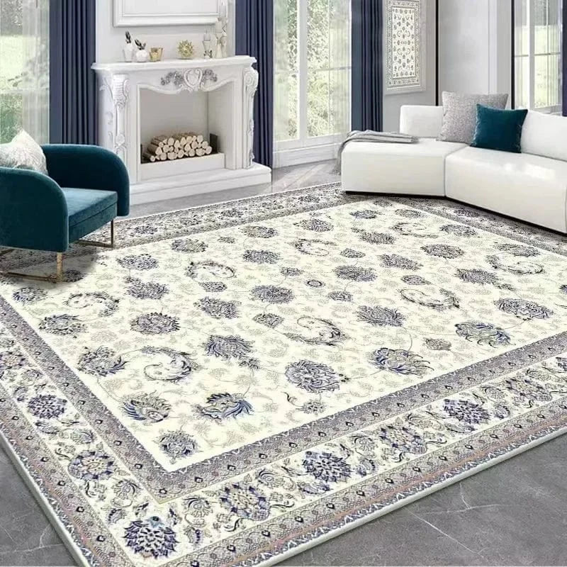 Canvanation 03 / 140x200cm Tapis de Salon Perse – Tissu Luxe, Design Raffiné