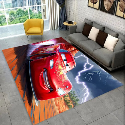 Canvanation Tapis De Chambre - Cars Lightning McQueen