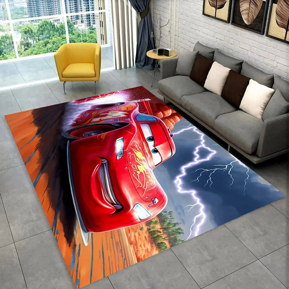 Canvanation Tapis De Chambre - Cars Lightning McQueen