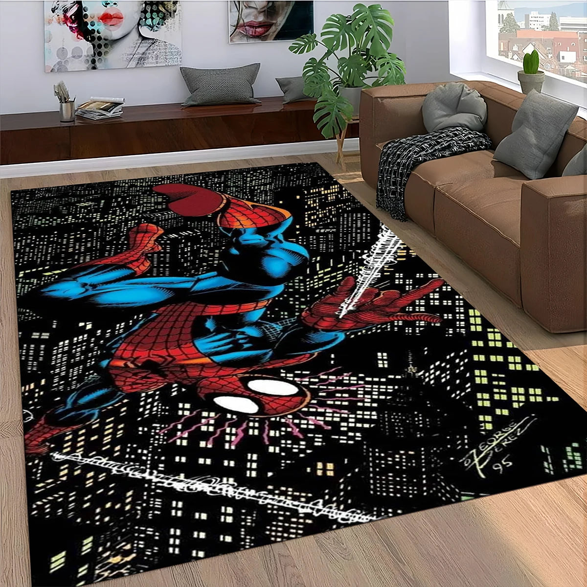 Tapis De Chambre - 2025 Marvel Superhero Series Spider Man