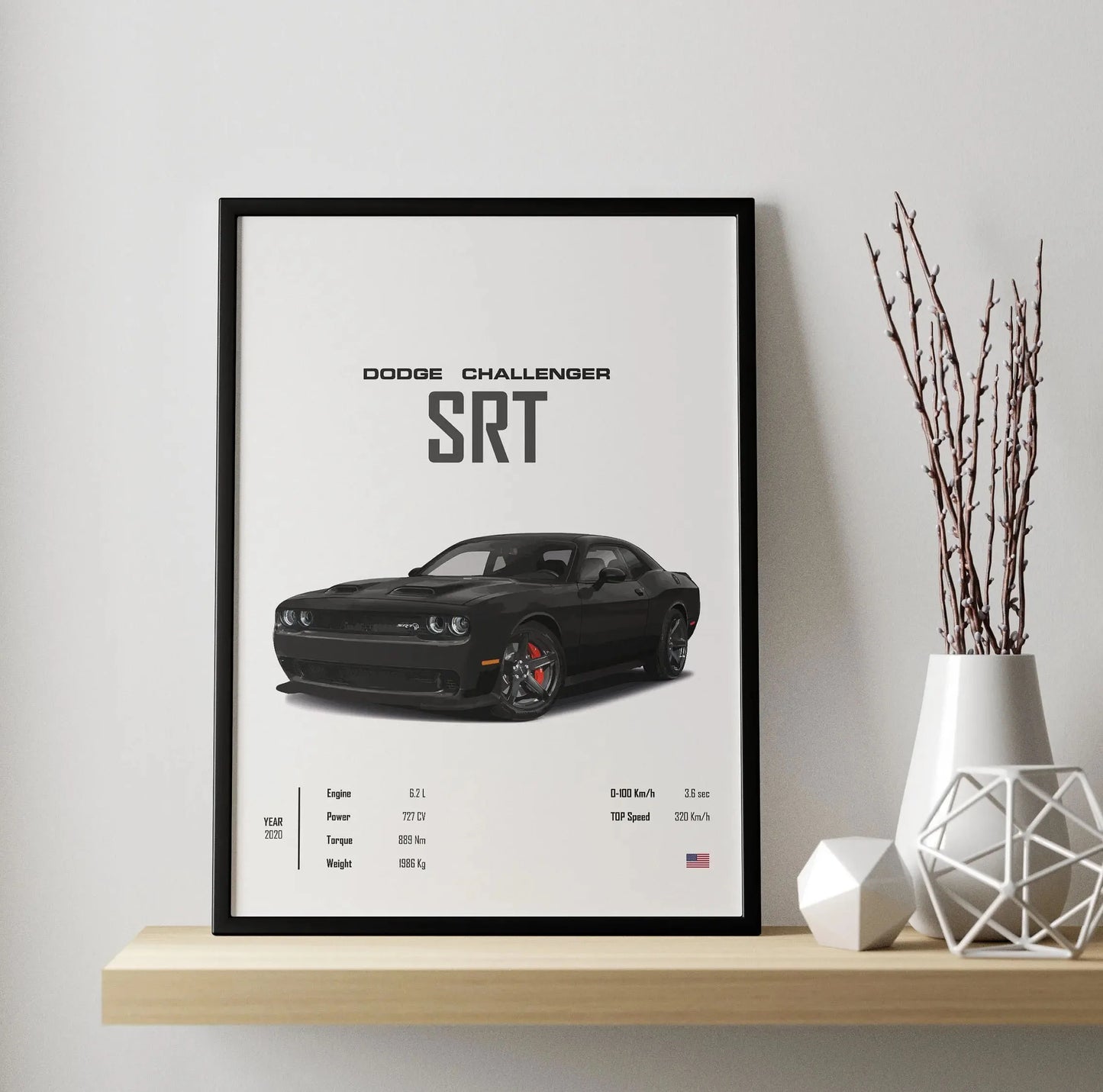 Affiche Voiture Luxe Sports Supercar