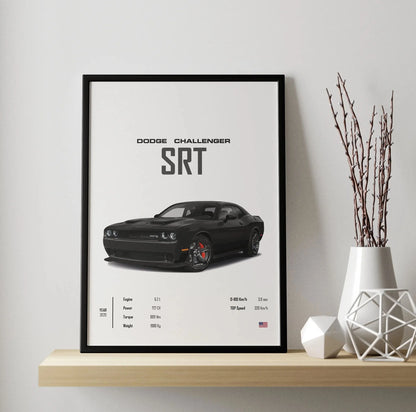 Affiche Voiture Luxe Sports Supercar