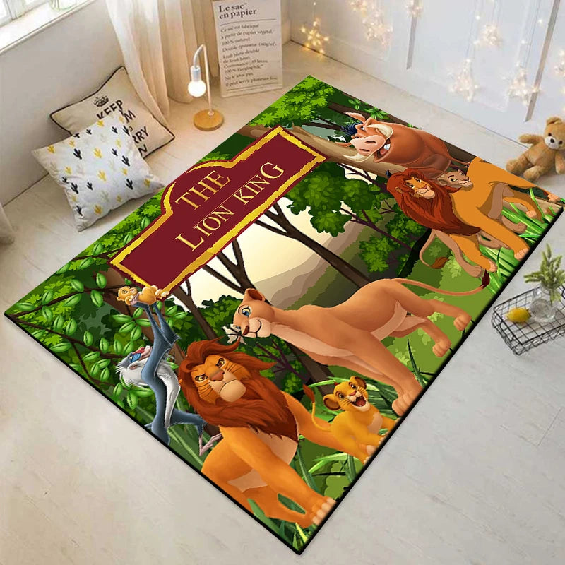 Tapis De Chambre - Roi Lion Simba