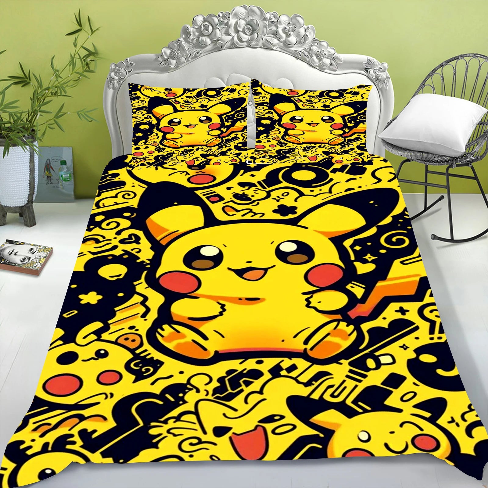 Housse De Couette - Pikachu 3 Sets