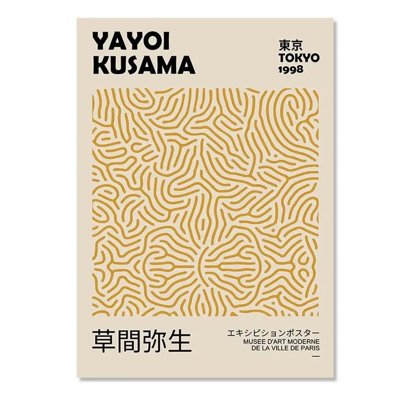 Canvanation 11 / 30x40cm Affiche Abstrait Yayoi Kusama