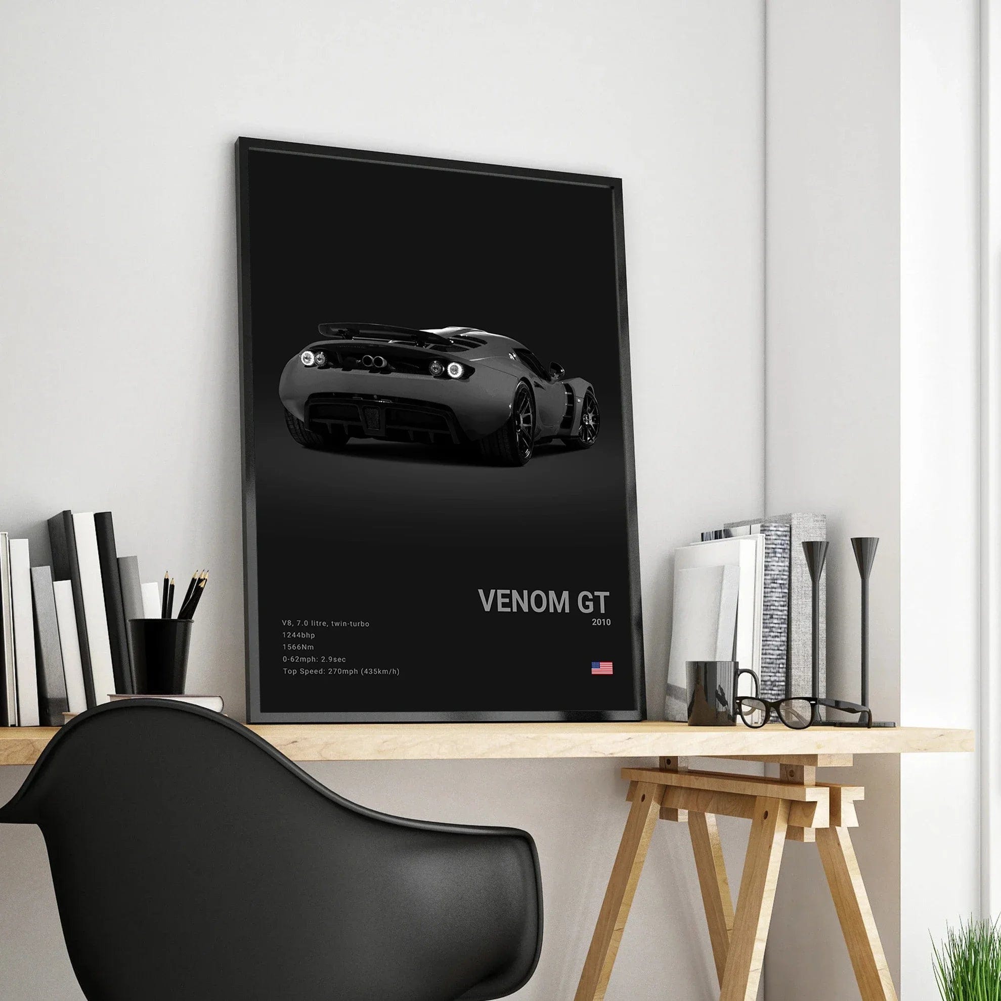 Affiche Voiture De Sport Venom Gt