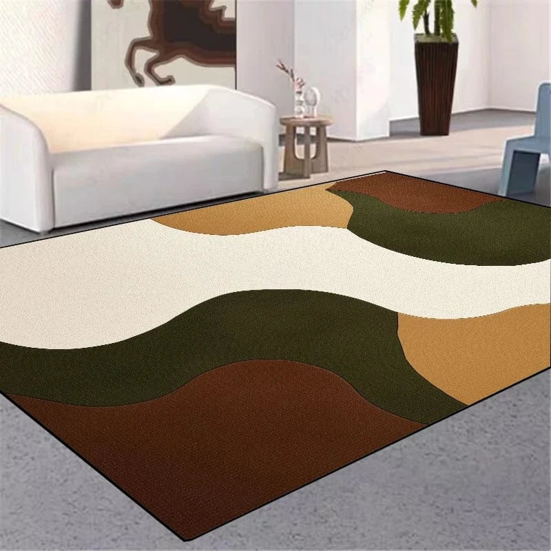 Canvanation JH0044 Flannel-3 / 200x400cm 78.7x157in Tapis De Salon - Moderne Style Kilim