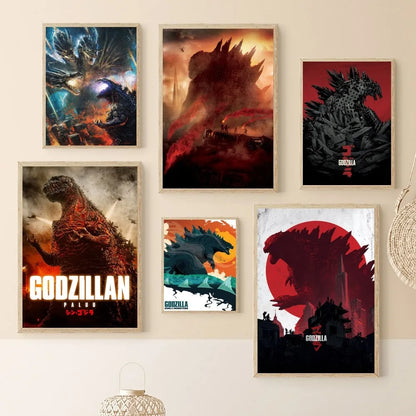 Affiche 1pc Godzilla 2014 Sci-Fi