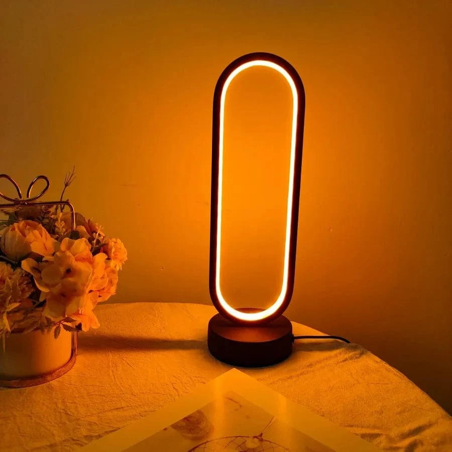 Canvanation Noir / 3 Lampe de Chevet Moderne LED – Basse Consommation 5V, Design Élégant pour Chambre