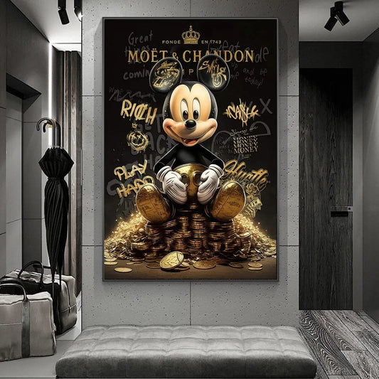 Poster Mickey Marque De luxe