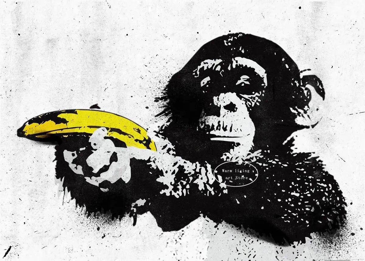 Affiche Banksy Street Art Chambre