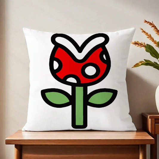 Canvanation z7 / 30x30CM(12x12in) Housse De Coussin - Motif Mario